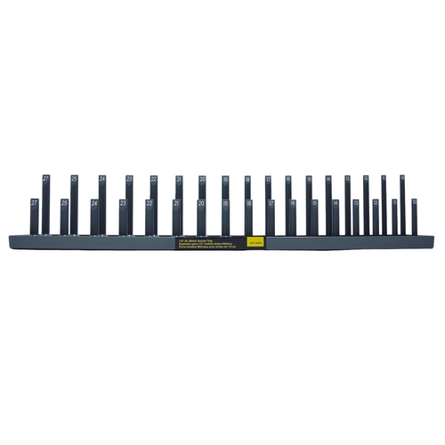 K Tool International Socket Holder 1/2 Inch Drive MM Gray K Tool International Socket Holder 1/2 Inch Drive MM Gray