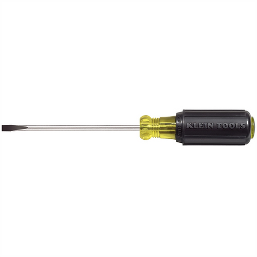 Klein Tools Screwdriver Cushn-Grip Cabinet Tip 3/16"x4"