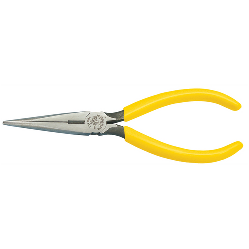 Klein Tools LONG NOSE PLIERS, SIDE CUTTERS, 7-1/8" Klein Tools LONG NOSE PLIERS, SIDE CUTTERS, 7-1/8"
