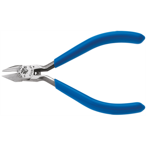 Klein Tools Diag-Cutting Pliers Midget Point-Nose Xtra-Narrow Jaws