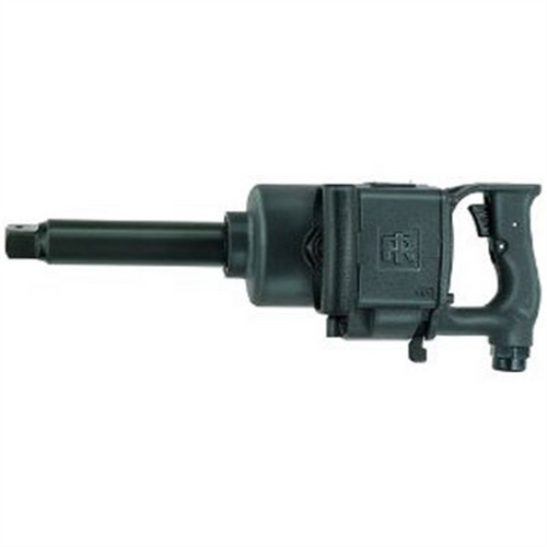 Ingersoll Rand 1" Air Impact Wrench, 1600 Max Torque, D-Handle, 6" Extended Anvil