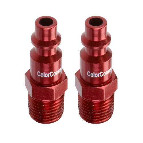 Legacy Manufacturing ColorConnex Type D 1/4in, 1/4in. MNPT, 2-pack Legacy Manufacturing ColorConnex Type D 1/4in, 1/4in. MNPT, 2-pack