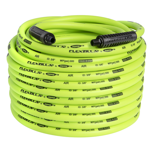 Legacy Manufacturing 3/8 in. x 100 ft. Air Hose with 1/4 in. Legacy Manufacturing 3/8 in. x 100 ft. Air Hose with 1/4 in.