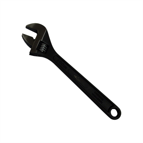 K Tool International Wrench Adjustable 12 Inch Black