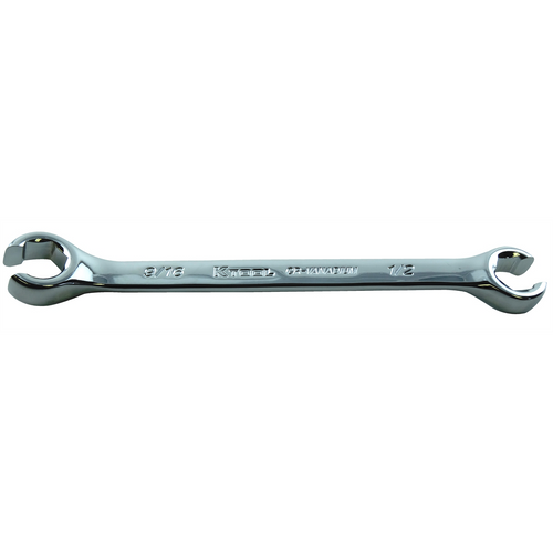 K Tool International Wrench Flare Nut 1/2 Inch x 9/16 Inch 5 Point