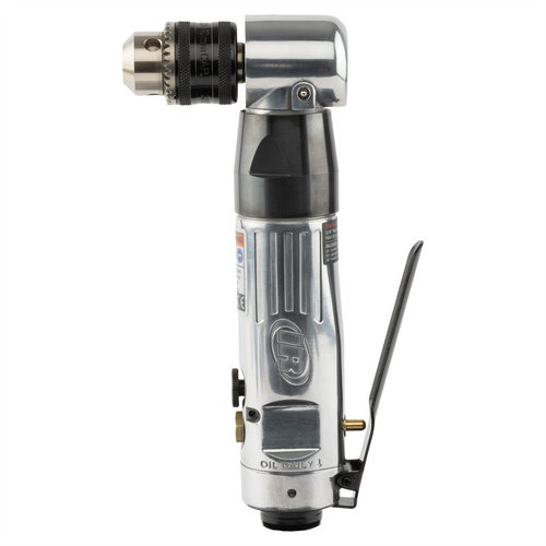 Ingersoll Rand 3/8" Keyed Chuck, Right Angle Reversible Air Drill, 1800 RPM, 0.33 HP Ingersoll Rand 3/8" Keyed Chuck, Right Angle Reversible Air Drill, 1800 RPM, 0.33 HP