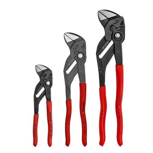 KNIPEX 3 Pc Black Pliers Wrench Set KNIPEX 3 Pc Black Pliers Wrench Set