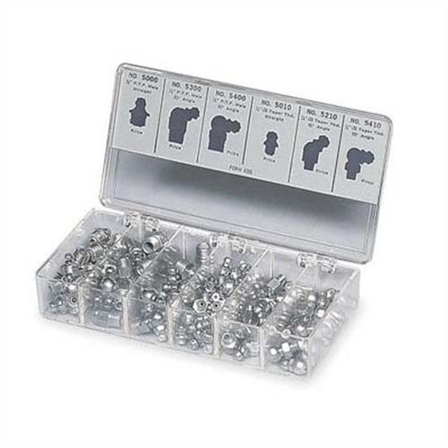 Lincoln Lubrication 100 Piece Lube Fitting Assortment Lincoln Lubrication 100 Piece Lube Fitting Assortment