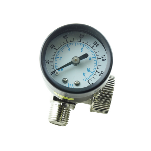 K Tool International Air Regulator with Gauge 1/4 Inch