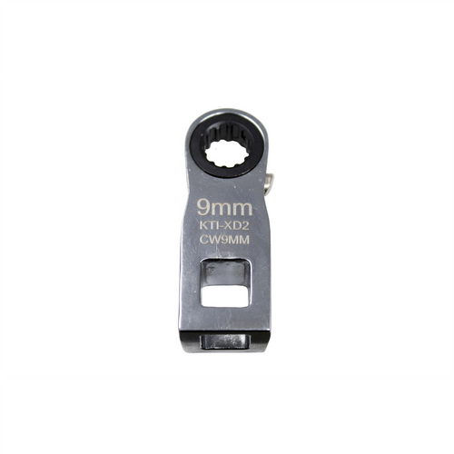 K Tool International Ratcheting Crowfoot Wrench 9mm 3/8 Inch Drive