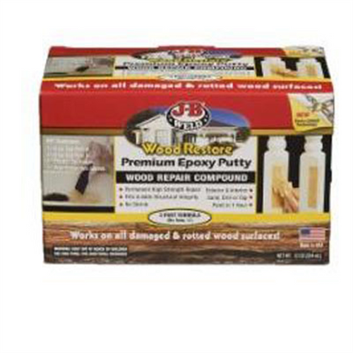J B Weld J-B Weld 40007 Wood Restore Premium Epoxy Putty - 64 oz. J B Weld J-B Weld 40007 Wood Restore Premium Epoxy Putty - 64 oz.