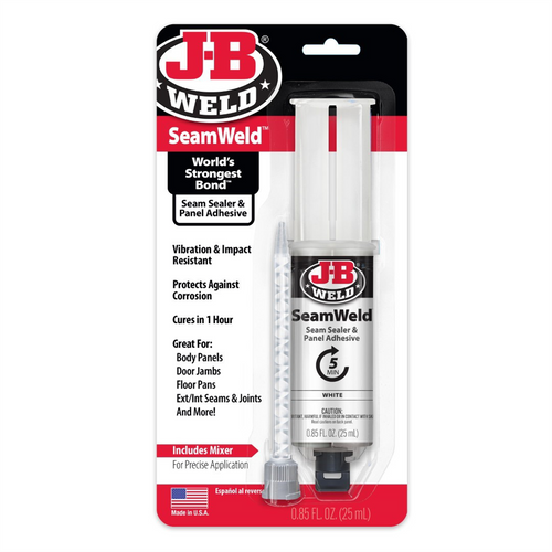 J B Weld J-B Weld 50178 SeamWeld Seam Sealer and Panel Adhesive Syringe - 25 ml.