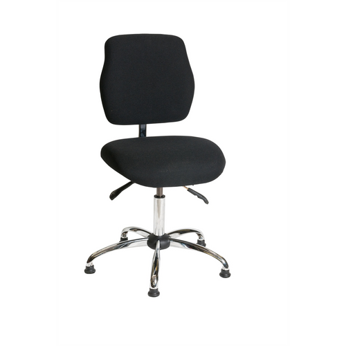 ShopSol ESD Chair - Low Height -  Economy Black