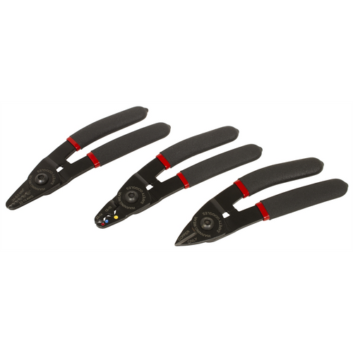 Lisle Mini Strip/Cut/Crimp Set, 3pc.
