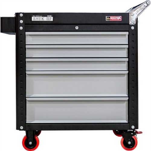 ShopSol Shuter Heavy-Duty Utility Cart with (5) Modular Drawers