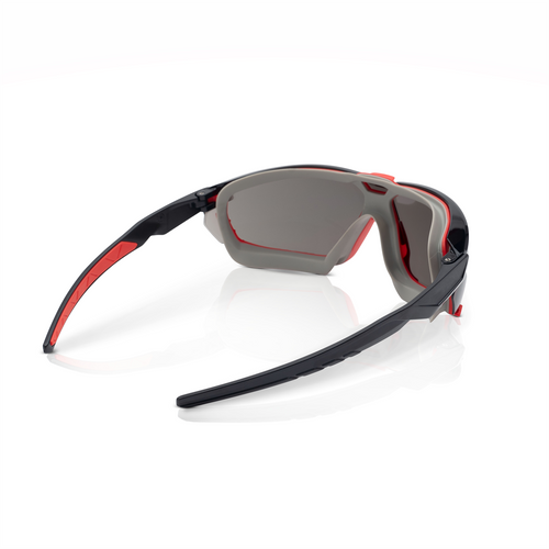 Jackson Safety Safety Glasses - HyperGuard G-Series - Smoke Lens - Black Frame - Gasketed - STA-CLEAR Anti-Fog