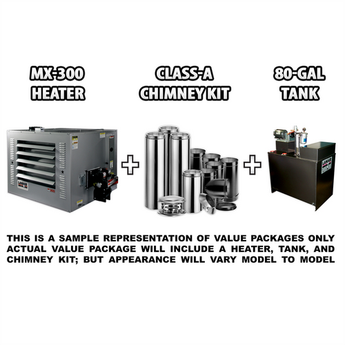 Lanair Products MX-300 HEATER PK A-NO STAND