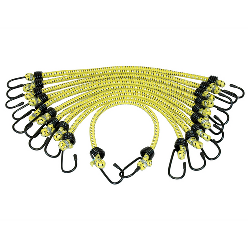 K Tool International BUNGEE CORD 13/32IN. X 48IN. HEAVY DUTY 10/PK