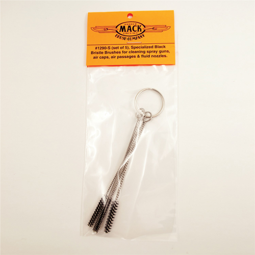 Mack Brushes 1290-S 5-Piece Spray Gun and Air Brush Cleaning Brush Set Mack Brushes 1290-S 5-Piece Spray Gun and Air Brush Cleaning Brush Set