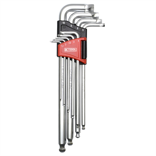 K Tool International Allen Key Set Damaged Hex Screw Removal 9 Piece K Tool International Allen Key Set Damaged Hex Screw Removal 9 Piece
