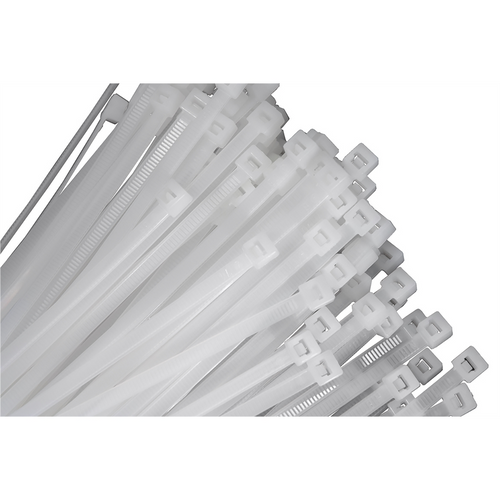 K Tool International Cable Zip Tie 4 in. Natural 100/Pack 18 lb. Tensile