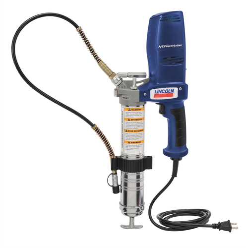 Lincoln Lubrication 120-Volt Corded Electric Grease Gun with Variable-Speed Trigger Lincoln Lubrication 120-Volt Corded Electric Grease Gun with Variable-Speed Trigger