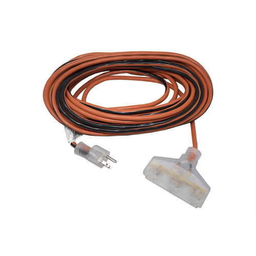 K Tool International 50 ft 14/3 Triple Tap Cord K Tool International 50 ft 14/3 Triple Tap Cord