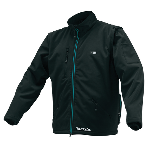 Makita 12V CXT Cordless Heated Jacket, Black, Medium (Bare)
