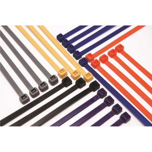 The Best Connection 5.5" Nylon Wire Tie Uv Black