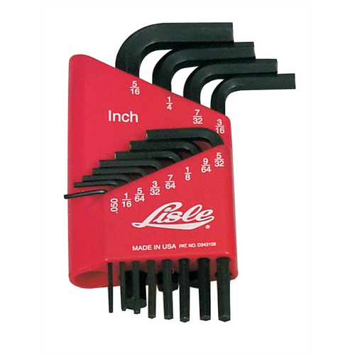 Lisle HEX KEY SET 12 PC. SAE