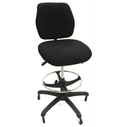 ShopSol Workbench Chair, Upholstered-Deluxe Simple Control
