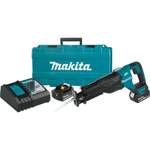Makita 18V LXT 5.0 Ah Brushless Cordless Reciprocating Saw Kit Makita 18V LXT 5.0 Ah Brushless Cordless Reciprocating Saw Kit