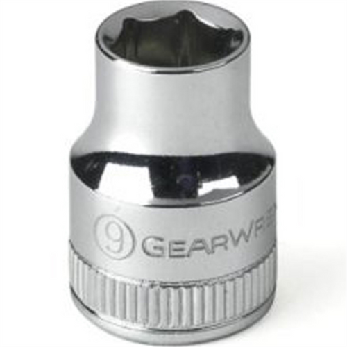 GearWrench 1/4 Inch Drive 6 Point Standard Metric Socket 6mm
