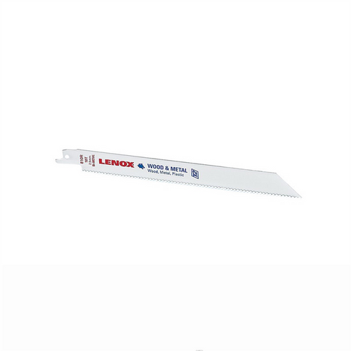 Lenox Tools Reciprocating Saw Blades, 818R, Bi-Metal, 8 in. Lo Lenox Tools Reciprocating Saw Blades, 818R, Bi-Metal, 8 in. Lo