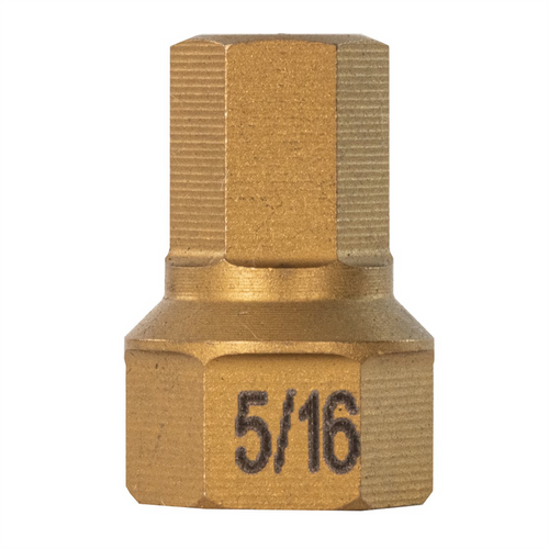 Mayhew 5/16" SAE Hex Dual Drive Bit, 7/16" Drive