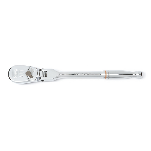 GearWrench 1/4 Inch Drive 90-Tooth Flex Head Teardrop Ratchet 7 Inch