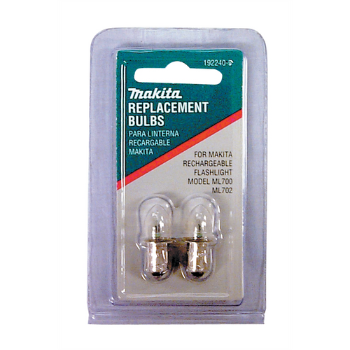Makita 7.2V Flashlight Bulbs to fit ML700 and ML702 Makita 7.2V Flashlight Bulbs to fit ML700 and ML702