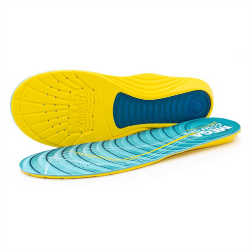 MEGA Comfort  ERGO Dual-Layer Memory Foam Response Insoles Size: Medium (Men's 8-9, Women's 10-11)