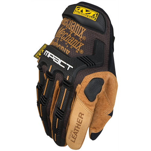 Mechanix Wear Mechanix Wear M-Pact Leather Medium 9 Tan/Black Mechanix Wear Mechanix Wear M-Pact Leather Medium 9 Tan/Black