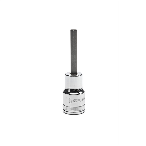 GearWrench 1/2 Inch Drive Mid Length Hex Bit Metric Socket 6mm GearWrench 1/2 Inch Drive Mid Length Hex Bit Metric Socket 6mm