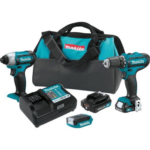 Makita 12V CXT 2.0 Ah Cordless 3-Piece Combo Kit Makita 12V CXT 2.0 Ah Cordless 3-Piece Combo Kit
