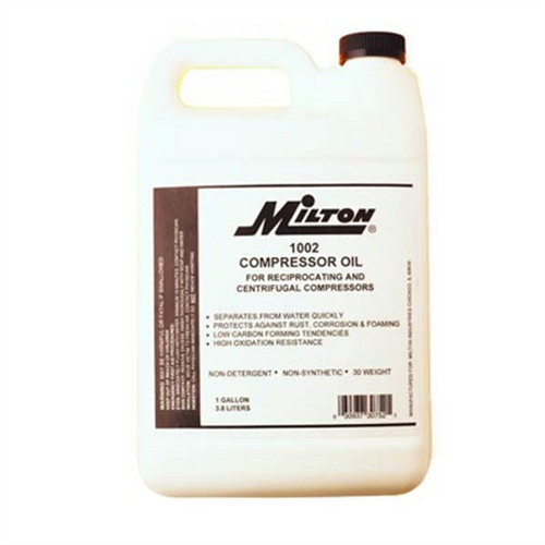 Milton Industries Compressor Oil, 1 Gallon Milton Industries Compressor Oil, 1 Gallon