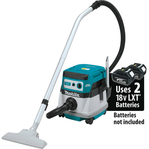Makita 18V X2 (36V) LXT® Lith-Ion Brushless Cordless 2.1 Gallon Wet/Dry Dust Extractor/Vacuum (Tool Only) Makita 18V X2 (36V) LXT® Lith-Ion Brushless Cordless 2.1 Gallon Wet/Dry Dust Extractor/Vacuum (Tool Only)