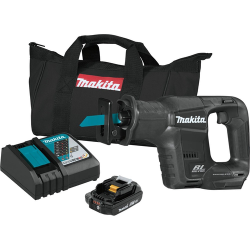 Makita 18V LXT 2.0 Ah Sub-Compact Brushless Cordless Reciprocating Saw Kit