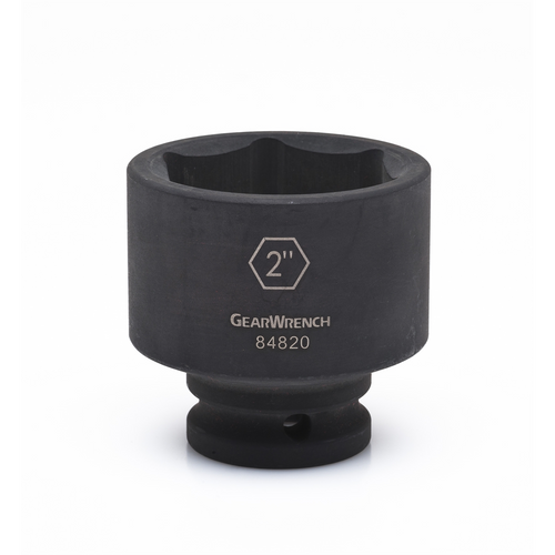 GearWrench 3/4 Inch Drive 6 Point Standard Impact SAE Socket 2 Inch