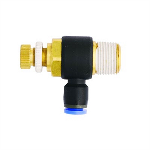 Milton Industries Flow Contr In, Tube 3/8" OD,  3/8" NPT