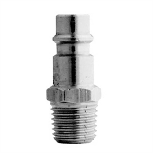 Milton Industries HI-Flo V-Style 1/4" MNPT Steel Plug Milton Industries HI-Flo V-Style 1/4" MNPT Steel Plug