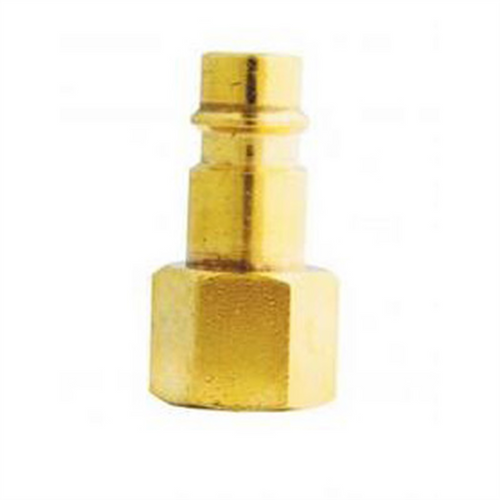 Milton Industries HI-Flo V-Style 1/4" FNPT Brass Plug