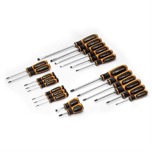 GearWrench 22 Piece Phillips/Slotted/Torx Dual Material Screwdriver Set