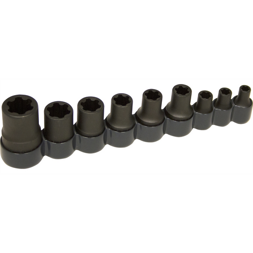Lisle External Torx Plus Socket Set, 9pc